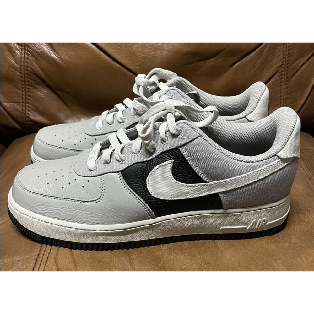 Nike By you Id Air Force 1 Low Gray Sz 9.5 DV3892-900